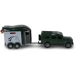 Ігровий набір TechnoDrive Land Rover з причіпом і фігурками коней (520460.270) - мініатюра 3