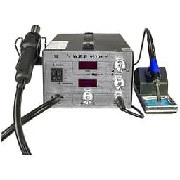 Паяльная станция WEP 952D+ компрессорная, фен, паяльник