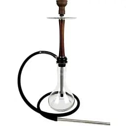 Кальян Aroma Hookah X-Ray Wood Brown Drop Clear