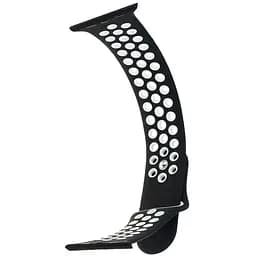 Ремешок Apple Watch Nike Sport 42/44/45/46/49 мм Черный Белый L