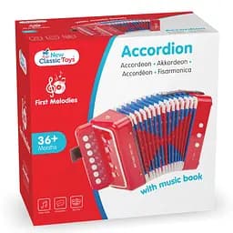 Дитячий іграшковий Акордеон New Classic Toys червоний (10055) - мініатюра 4