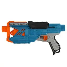 Пістолет SB 560 механічний, стріляє м'якими патронами, 12 патронів, синій