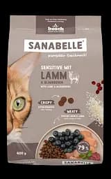 Сухий корм для кішок Бош Санабель Сенсетів з ягням (400 гр), Bosch Sanabelle Sensitive with lamb (400 гр)