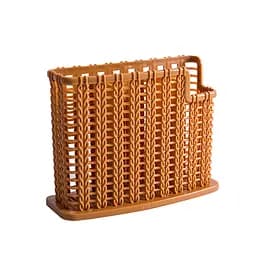 Плетений органайзер Supretto для столових приладів, коричневий (5772-0001)