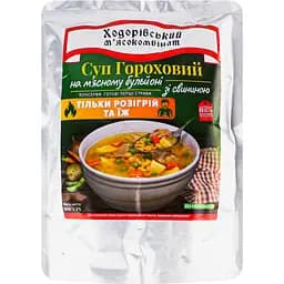 Суп быстрого приготовления Ходорівський М'ясокомбінат гороховый со свининой 500 г (923786)