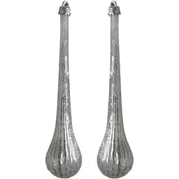 Крапля Yes! Fun 18 см 2 шт. срібна з глітером (971785)