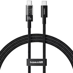 Дата кабель Baseus Gem Fast Charging Type-C to Type-C 100W (2m) (P10373000111-01) Cluster Black