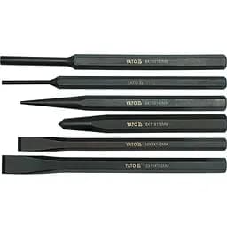 Набір зубил, кернерів і пробійників Yato 6 предметів (YT-4712)