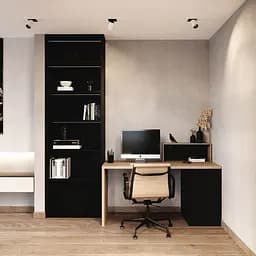 Вбудований світильник Skarlat RGL7117-1 1x12W WH+BK 3000K - мініатюра 5