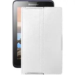 Чехол StatusCASE из экокожи для планшета Lenovo Idea Pad A3500 Белый