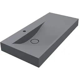 Умивальник Miraggio Viola 1000 L mirastone gray 0002667, Сірий