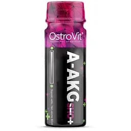 Амінокислота OstroVit A-AKG Shot, 80 мл - Малина-цитрус