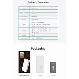 Павербанк Romoss 30000 mAh Sense 8+ білий (PHP30-401-02)  - мініатюра 8