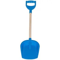 Дитячий набір Технок "Лопатка мала з дерев'яною ручкою" 2896TXK, 65 см Синій