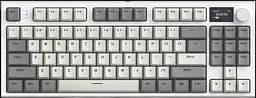 Клавіатура Attack Shark K86 RGB Retro Grey (AS-K86-RGY)