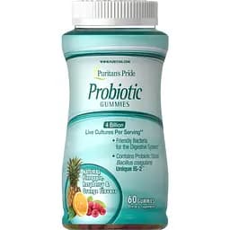 Пробіотики Puritan's Pride Probiotic Gummies 60 цукерок