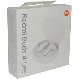 Бездротові навушники Xiaomi Redmi Buds 4 Lite білі (BHR6919GL, BHR7217GL) - мініатюра 3