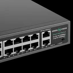 Комутатор мережевий POE GV-017-D-24+2PG - мініатюра 6