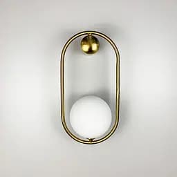 Настінний латунний світильник Mila Wall Line F Арт. W078/1