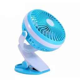 Настольный портативный мини вентилятор Mini Fan ML-F168 бытовой на аккумуляторе от USB с прищепкой