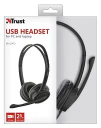 Гарнітура для ПК Trust Mauro USB Black (17591_Trust) - мініатюра 7