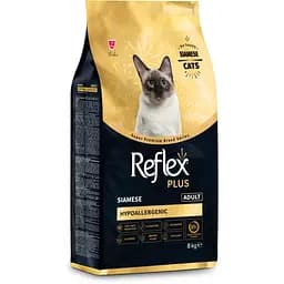 Сухой корм для взрослых сиамских кошек Reflex Plus полноценный и сбалансированный 8 кг