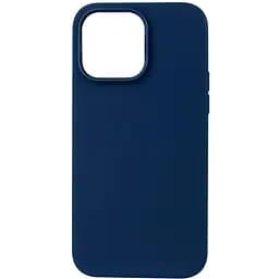 Чохол Baseus Liquid Silica Gel Case Glass 0.22 mm iPhone 14 Pro ARYT001703 Blue