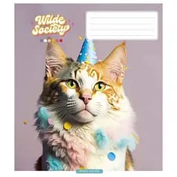 Зошит учнівський "Wilder society" 036-3274L-4 у лінію, 36 аркушів