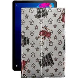 Чохол StatusCASE з екошкіри для планшету Lenovo Tab P11 Луі-Вітон-білий