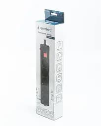 Фільтр живлення Gembird Pro 5 розеток, 1.8м, чорний (SPG5-G-6B-PRO) - мініатюра 2