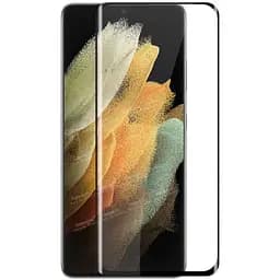 Захисне скло DK для Samsung Galaxy S21 Ultra 5G G998 3D Full Glue black
