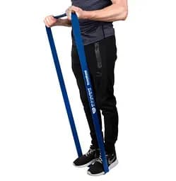 Гумка для фітнесу і кроссфіту Power System PS-4054 CrossFit Level 4 Blue (опір 22-50 кг) (PS-4054_Blue) - мініатюра 7