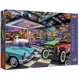Пазл Trefl Время чаепития: Гараж коллекционера автомобилей 1000 эл. (10845)