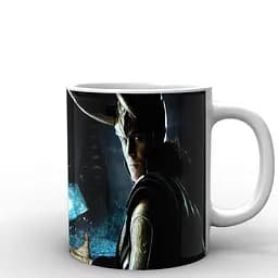 Кухоль GeekLand Локі Loki Локі магічна куля LK.02.015 330 мл білий