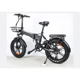 Електровелосипед Trigo фетбайк 20 дюймів 1200W 48V 24Ah чорний - мініатюра 2