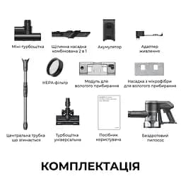 Бездротовий пилосос MOVA S2 Detect - мініатюра 12