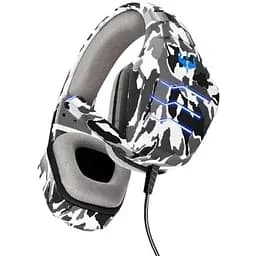 Наушники игровые XPRO Q9 с микрофоном и подсветкой хаки (MER-15578)