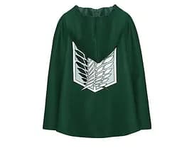 Плащ накидка Атака Титанів Розвідкорпус Attack on Titan Chosa Heidan 20 см CH AOT CH - мініатюра 2