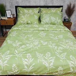 Комплект постільної білизни Moon&Star Бязь Gold Люкс Verdant Spring Сімейний 143х210х2 наволочки 2х50х70 - мініатюра 4