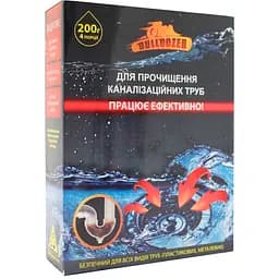 Биопрепарат Bulldozer для прочистки канализационных труб 200 г (38906)