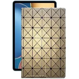 Чохол StatusCASE з екошкіри для планшету Honor Tablet V7 Золотий ромб