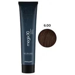 Краска для волос с низким содержанием аммиака Megix10 Mowan 6.00 интенсивный темно-русый 100 мл