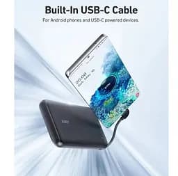 Повербанк Powerbank Aukey PBN73C 10000 mAh In Out Type-C Black - мініатюра 3