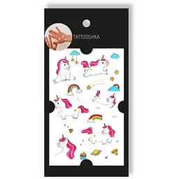 Тату Tattooshka "Радужный единорог" EC-651 (5805800010281)