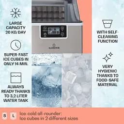 Льодогенератор Klarstein Chios Ice Cube Maker (10041143) Б/в - мініатюра 6