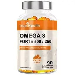Риб'ячий жир True Health Omega 3 Forte 500/250, 90 капсул
