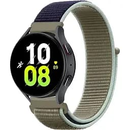 Ремінець нейлоновий на липучці для смарт-годинника BeWatch Samsung 22 мм Khaki (1021346.1UW)