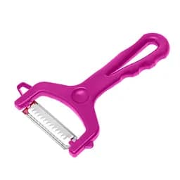 Нож для нарезки соломкой овощей и фруктов (для корейской морковки) 13 см, Kitchette Розовый 86306