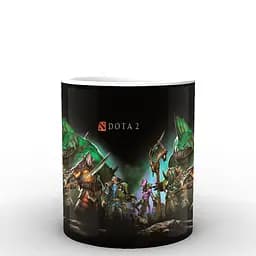 Кухоль GeekLand Dota Дота постер DT.02.002 330 мл білий