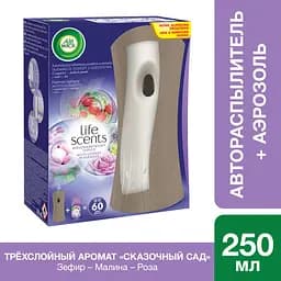 Автоматический освежитель воздуха Air Wick Freshmatic Life Scents Сказочный сад, 250 мл